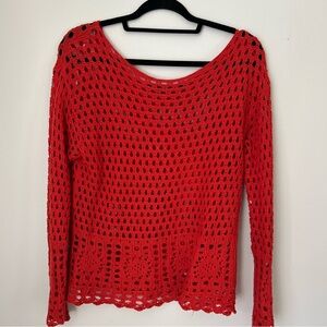 Jeanne Pierre Crochet sweater